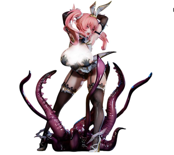 AIEK 1/12 フィギュア 玄武 機娘 機甲少女 武器 異世界道具 機娘用 猟奇触手 手作り樹脂塗装済 魔改DIY 粘液肉腫触手ベース